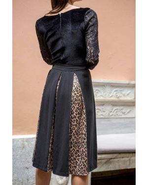 mavro-veludeno-kormake-me-dantelota-manekia