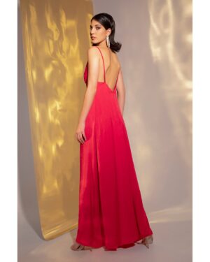 MAGENTA ΜΑΚΡΥ ΣΑΤΕΝ ΦΟΡΕΜΑ