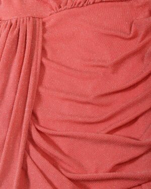 ΚΟΡΑΛΛΙ LUREX ΜΙΝΙ ΦΟΡΕΜΑ ΝΤΡΑΠΕ ΜΕ ΕΝΑ ΜΑΝΙΚΙ