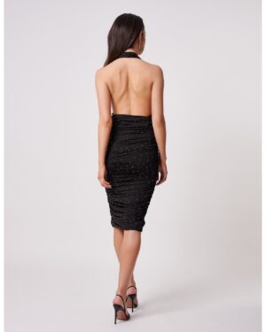 ΜΑΥΡΟ ΜΙΝΤΙ ΦΟΡΕΜΑ ΜΕ ΝΤΡΑΠΑΡΙΣΜΑΤΑ