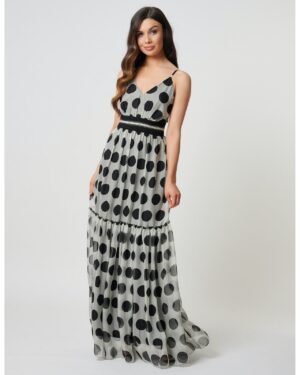 ΑΣΠΡΟ ΚΑΙ ΜΑΥΡΟ ΜΑΞΙ ΦΟΡΕΜΑ ΠΟΥΑ