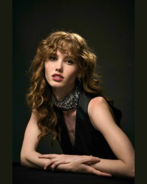 Francois Υφασμάτινο Μαύρο Choker Με Στρας