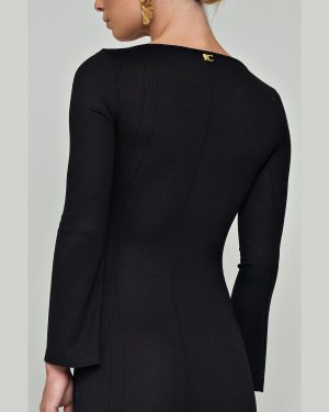 Φόρεμα Πλεκτό Essential Μαύρο